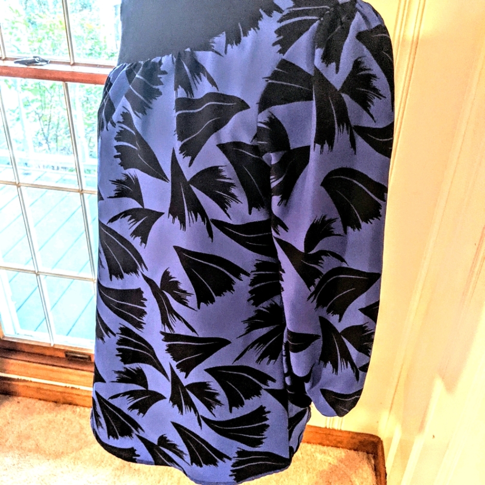 Blue Guess one sleeve top